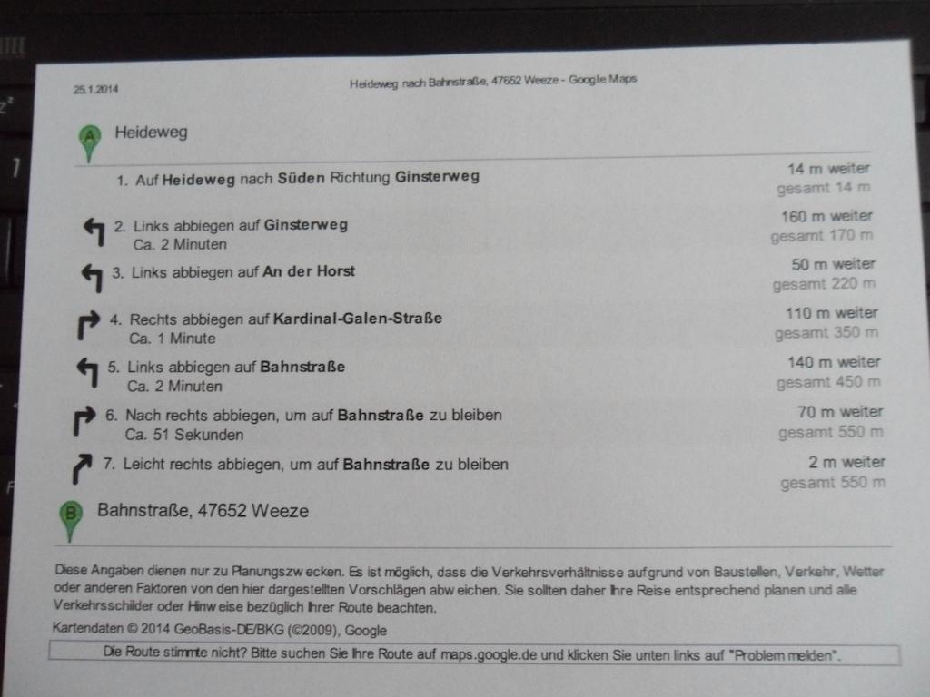 Pension Heideweg Weeze Bilik gambar